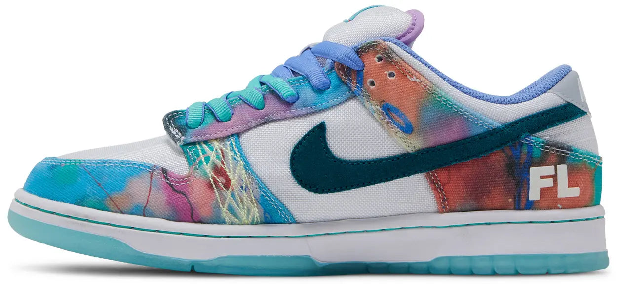 Nike SB Dunk Low x Futura Laboratories Bleached Aqua