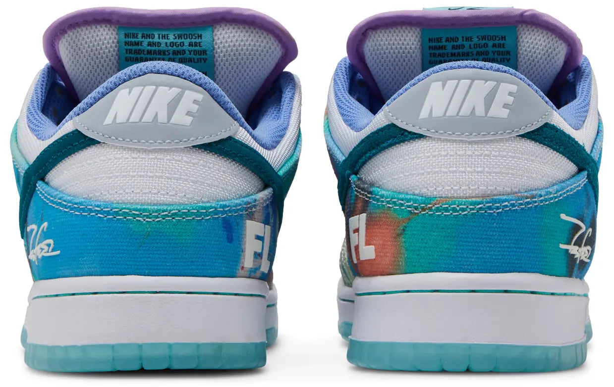 Nike SB Dunk Low x Futura Laboratories Bleached Aqua
