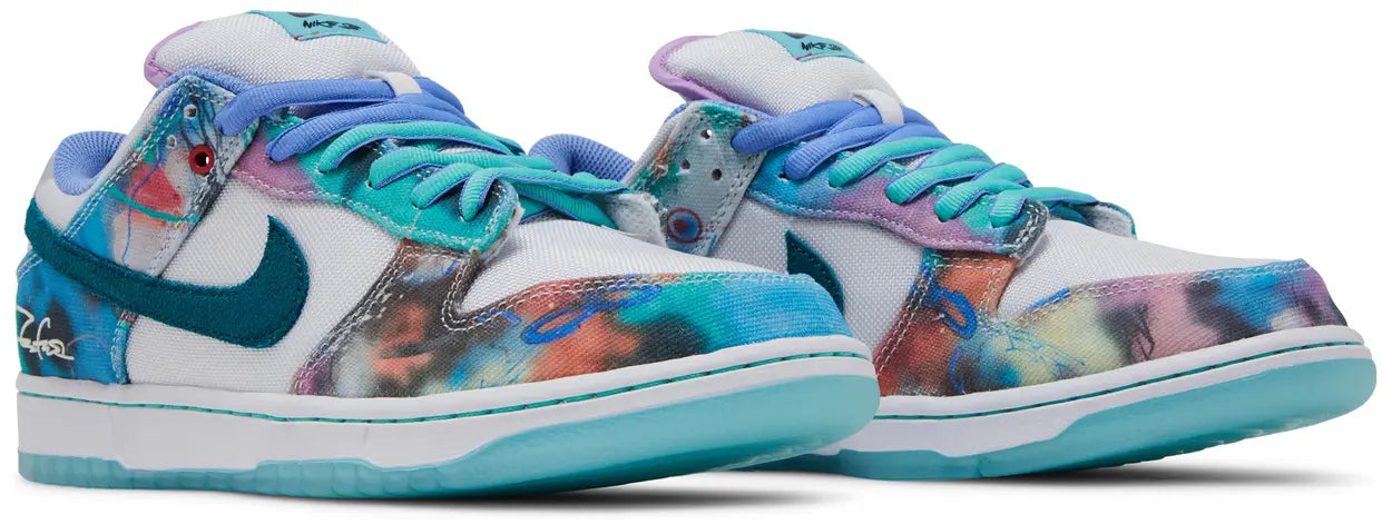 Nike SB Dunk Low x Futura Laboratories Bleached Aqua