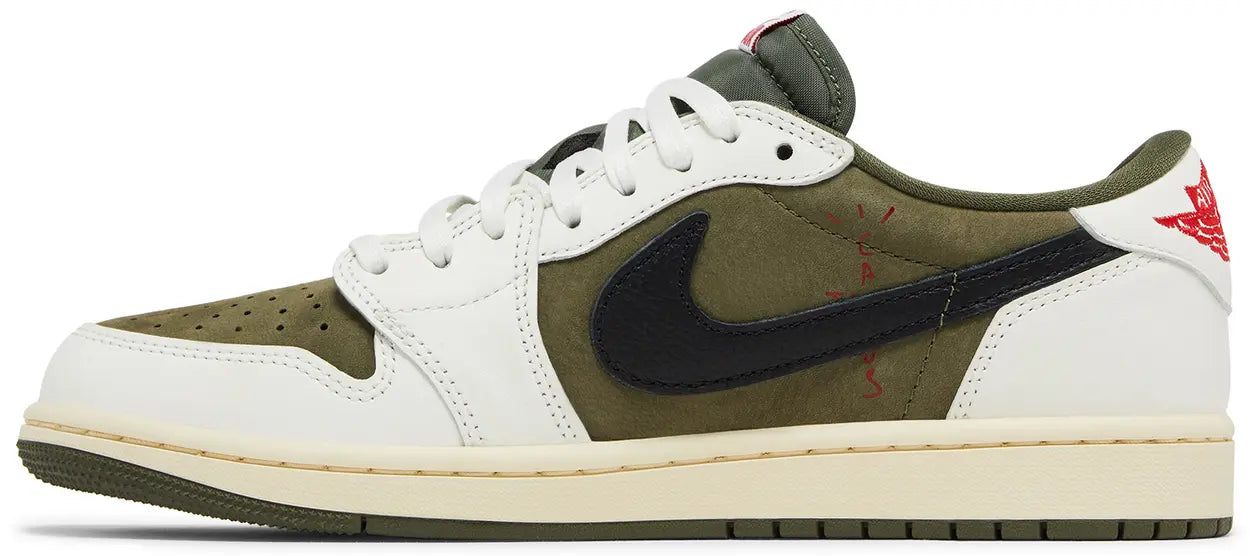 Jordan 1 Low Travis Scott Reverse Olive