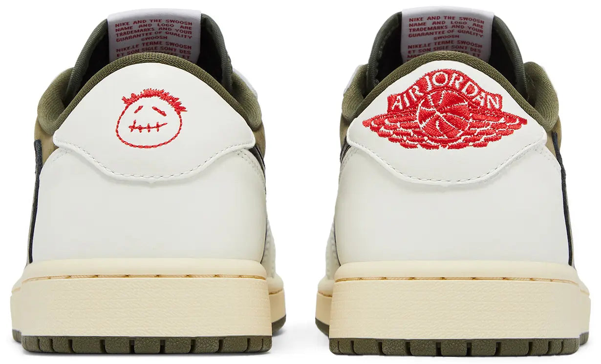 Jordan 1 Low Travis Scott Reverse Olive