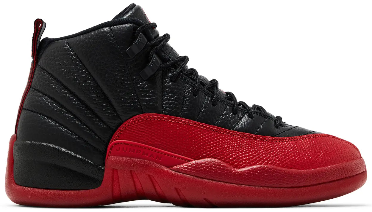 Jordan Retro 12 Black and Varsity Red
