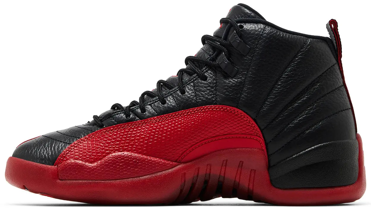 Jordan Retro 12 Black and Varsity Red