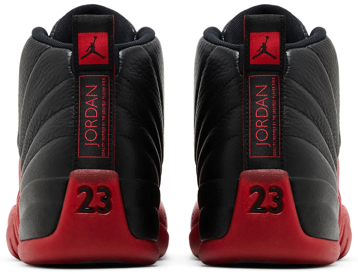 Jordan Retro 12 Black and Varsity Red