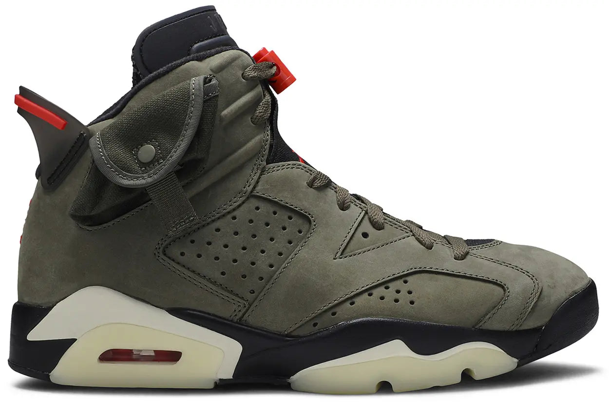 Jordan Retro 6 x Travis Scott Medium Olive