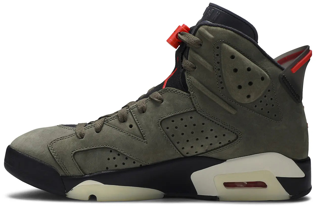 Jordan Retro 6 x Travis Scott Medium Olive