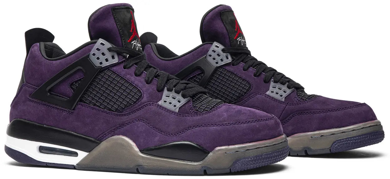 Jordan Retro 4 Travis Scott Purple (Friends and Family)