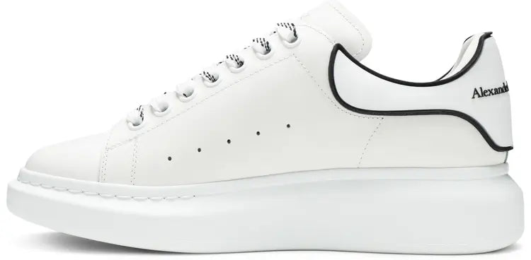 Alexander McQueen Oversized "New Tech Calf - White Black"
