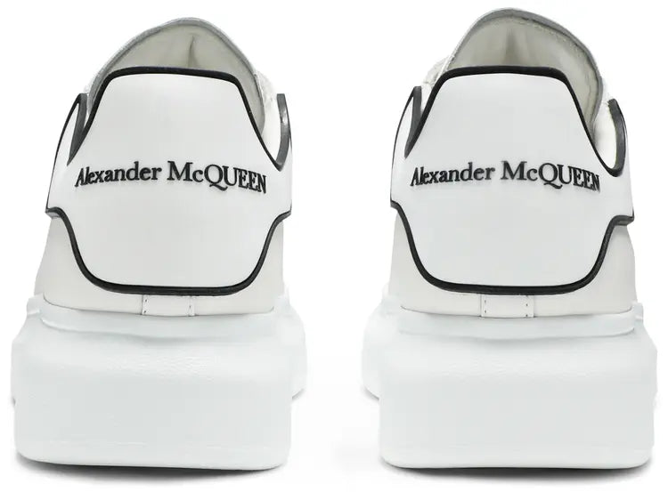 Alexander McQueen Oversized "New Tech Calf - White Black"