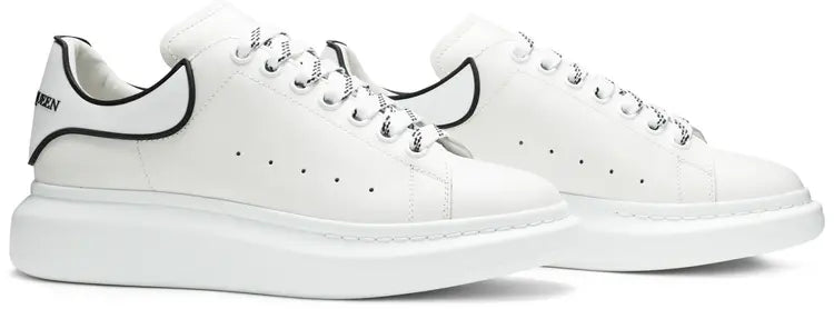 Alexander McQueen Oversized "New Tech Calf - White Black"