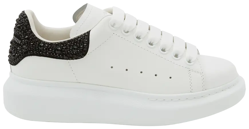 Alexander McQueen Oversized 'White Black Crystal'