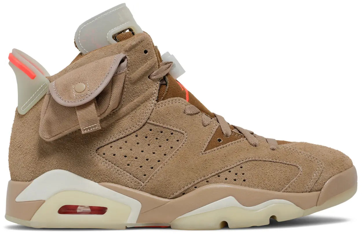 Jordan Retro 6 x Travis Scott British Kaki