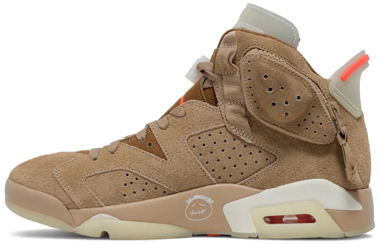 Jordan Retro 6 x Travis Scott British Kaki