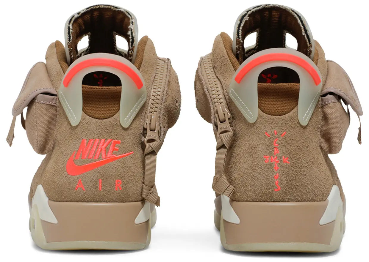 Jordan Retro 6 x Travis Scott British Kaki