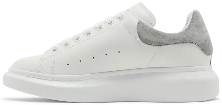 Alexander McQueen Oversized 'White Grey Suede'