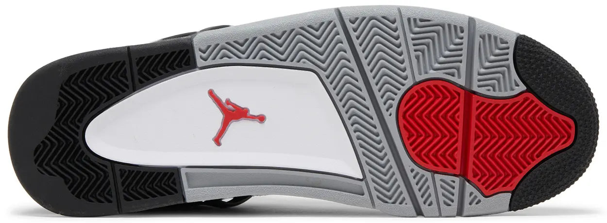Jordan Retro 4 Canva Black