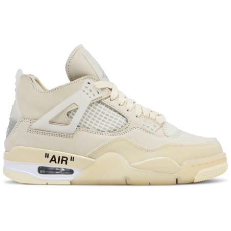 Off-White x Wmns Air Jordan 4 Retro SP 'Sail'
