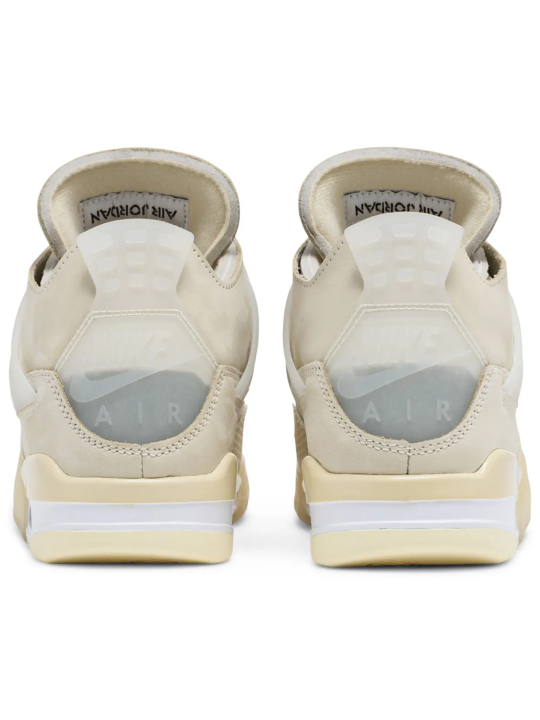 Off-White x Wmns Air Jordan 4 Retro SP 'Sail'