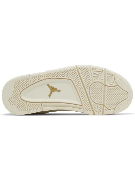Wmns Air Jordan 4 Retro 'Metallic Gold'
