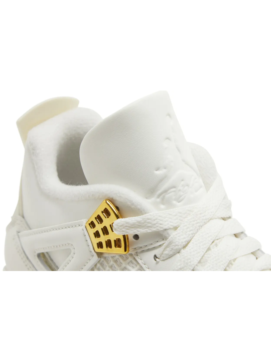 Wmns Air Jordan 4 Retro 'Metallic Gold'