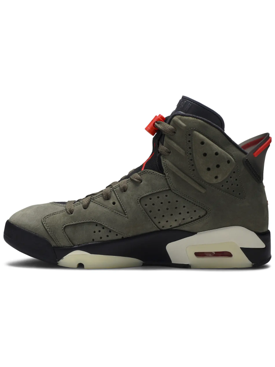 Travis Scott x Air Jordan 6 Retro 'Olive' Sample