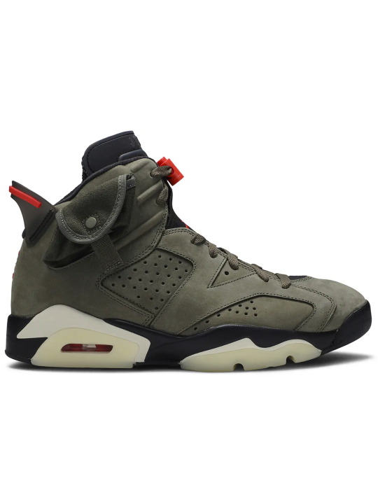 Travis Scott x Air Jordan 6 Retro 'Olive' Sample