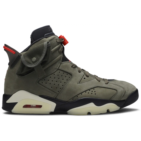 Travis Scott x Air Jordan 6 Retro 'Olive' Sample