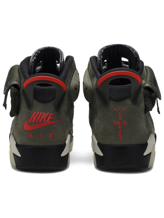 Travis Scott x Air Jordan 6 Retro 'Olive' Sample