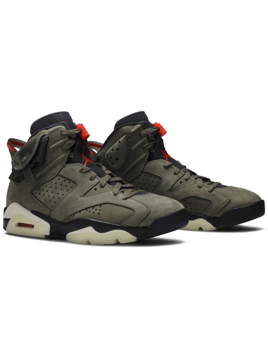 Travis Scott x Air Jordan 6 Retro 'Olive' Sample