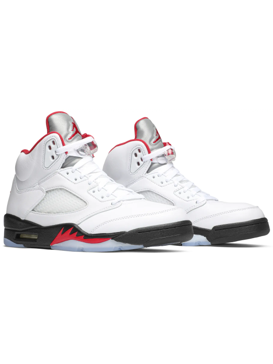 Air Jordan 5 Retro 'White Fire Red' 2020
