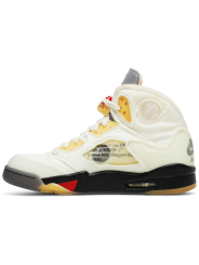 Off-White x Air Jordan 5 SP 'Sail'