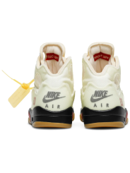 Off-White x Air Jordan 5 SP 'Sail'
