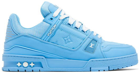 Louis Vuitton Trainer Blue Embossed Monogram