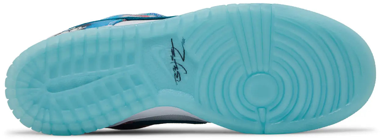 Nike SB Dunk Low  x Futura Laboratories Bleached Aqua