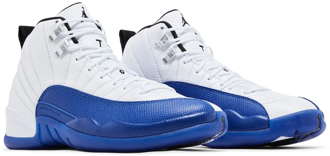 Jordan Retro 12 White & Game Royal